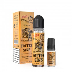 Toffee Sins 50ml - 3 ou 6 mg- MoonShiners - Le French Liquide