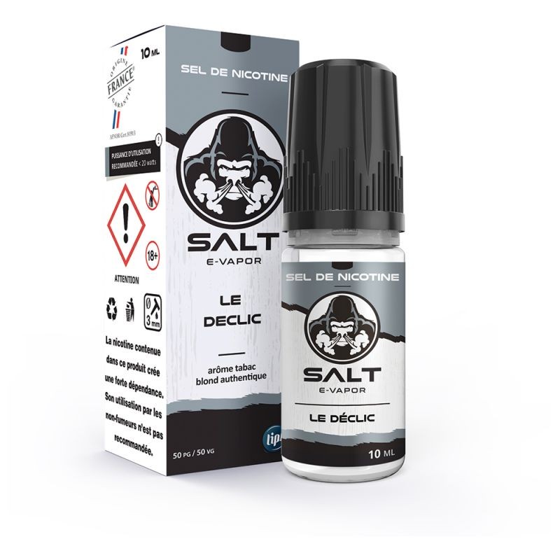 Le déclic 10ml Salt E-Vapor - Le French Liquide