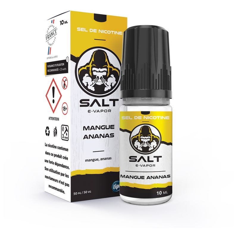Mangue Ananas 10ml Salt E-Vapor - Le French Liquide
