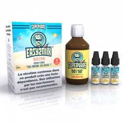 Pack Easy2Mix 200ml - 50PG/50VG - Supervape Le French Liquide