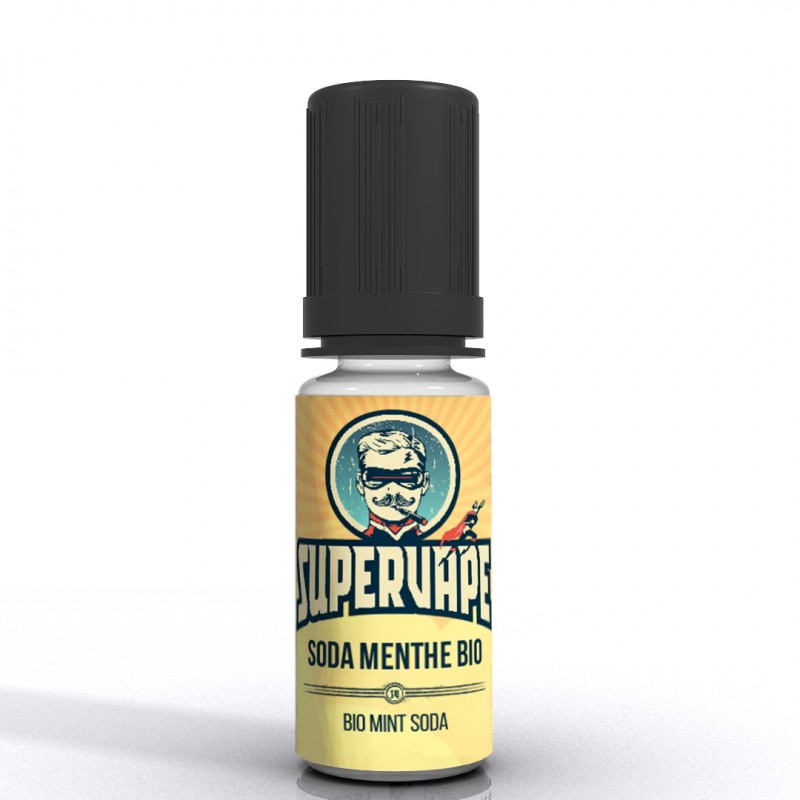 Concentré Soda Menthe Bio 10ml SuperVape - Le french Liquide