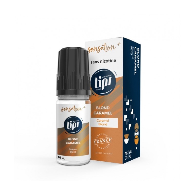 Blond Caramel 10ml Sensation Plus - Le French Liquide