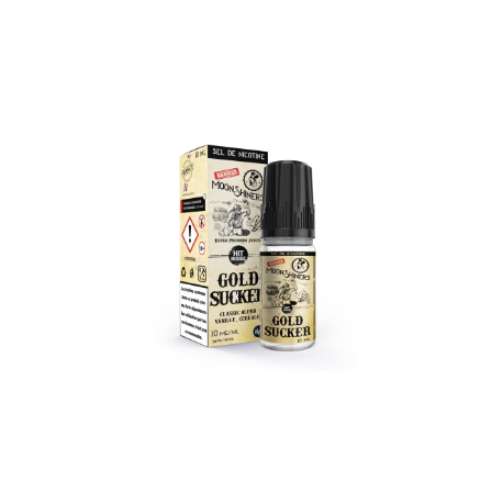 Gold Sucker Sels de Nicotine 10ml MoonShiners - Le French Liquide