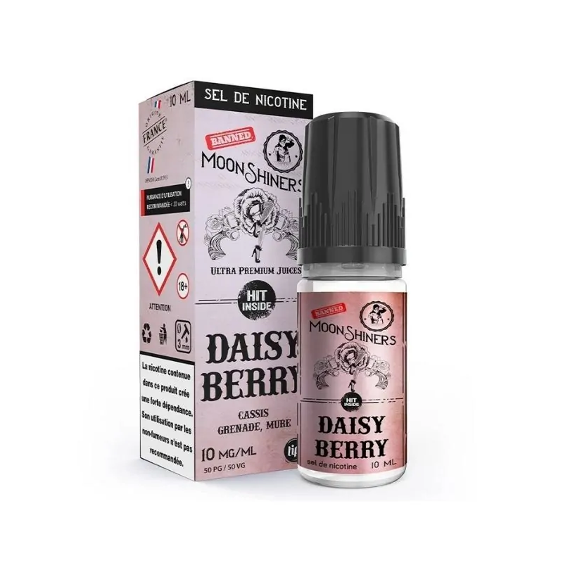 Daisy Berry 10ml Sels de nicotine Moonshiners - Le French Liquide
