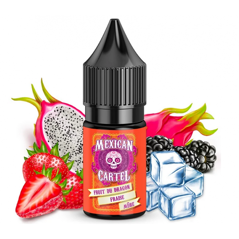 Concentré Fruit du Dragon Fraise Mûre 10ml / 30ml - Mexican Cartel