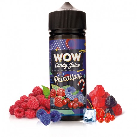 Rhinolipop 100ml Wow Candy Juice - Made In Vape