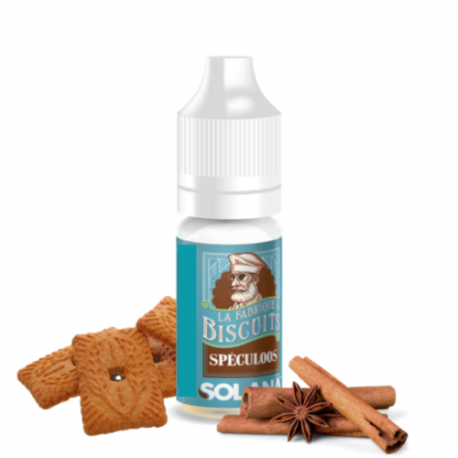 Concentré Spéculoos 10ml La Fabrique à Biscuits - Solana