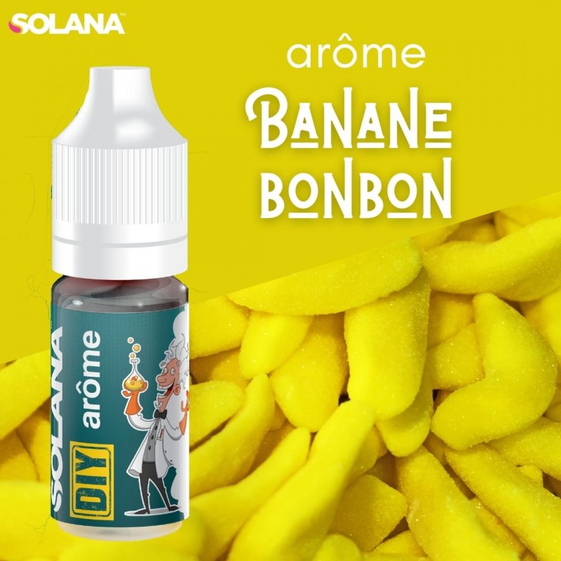 Concentré Banane Bonbon 10ml - Solana