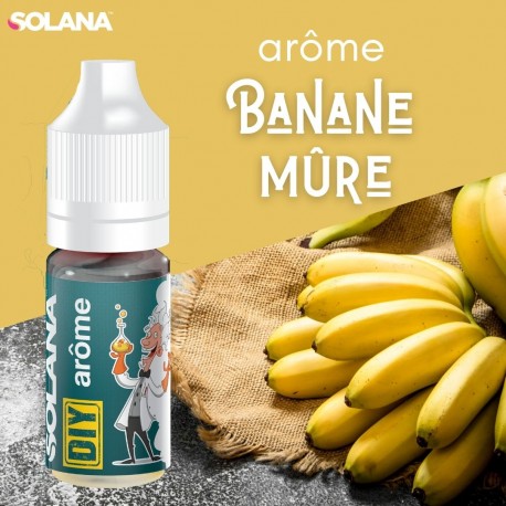 Concentré Banane mûre 10ml - Solana