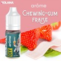 Concentré Chewing gum Fraise 10ml - Solana