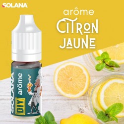 Concentré Citron jaune 10ml - Solana