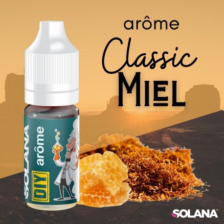 Concentré Classic miel 10ml - Solana
