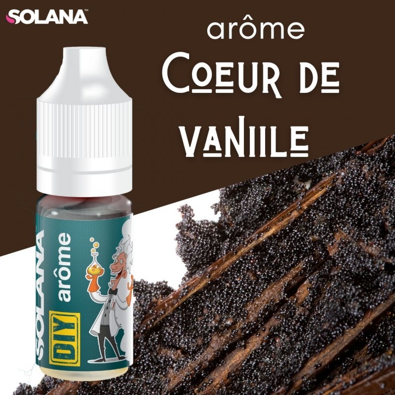 Concentré Coeur de vanille 10ml - Solana