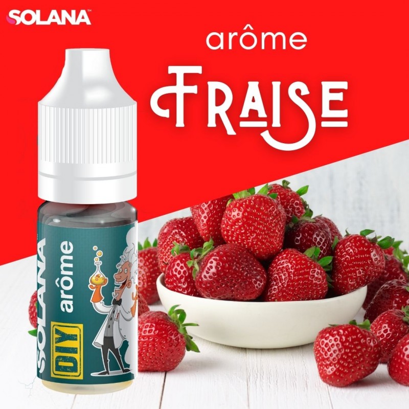 Concentré Fraise 10ml - Solana