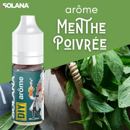 Concentré Menthe Poivrée 10ml - Solana