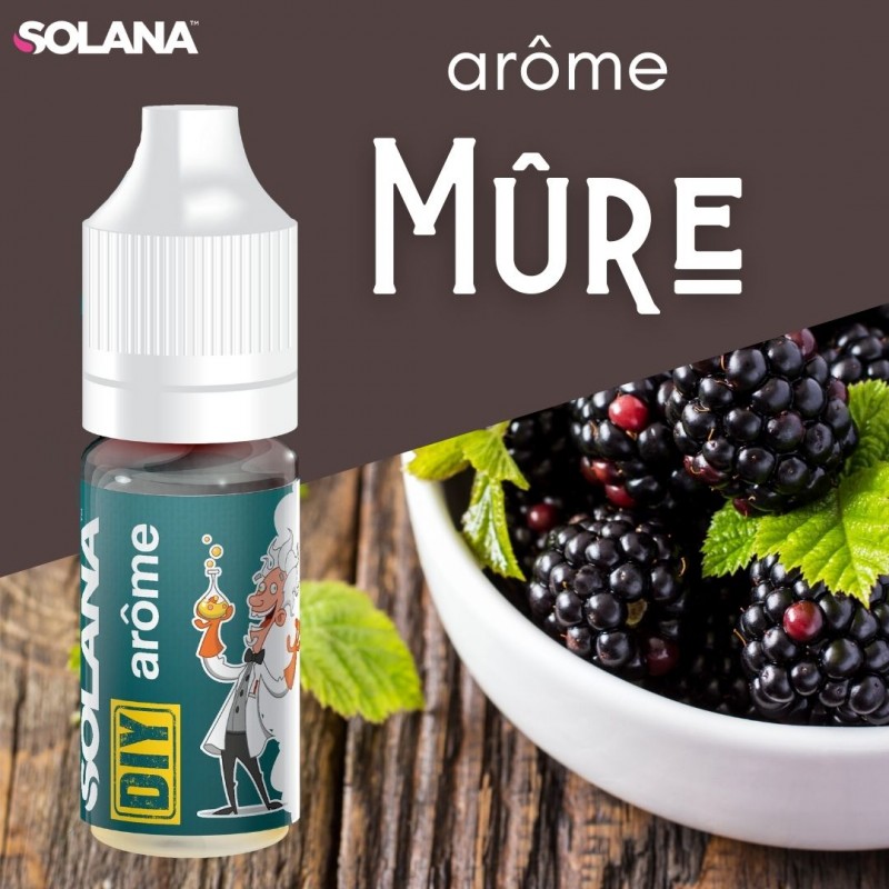 Concentré Mûre 10ml - Solana