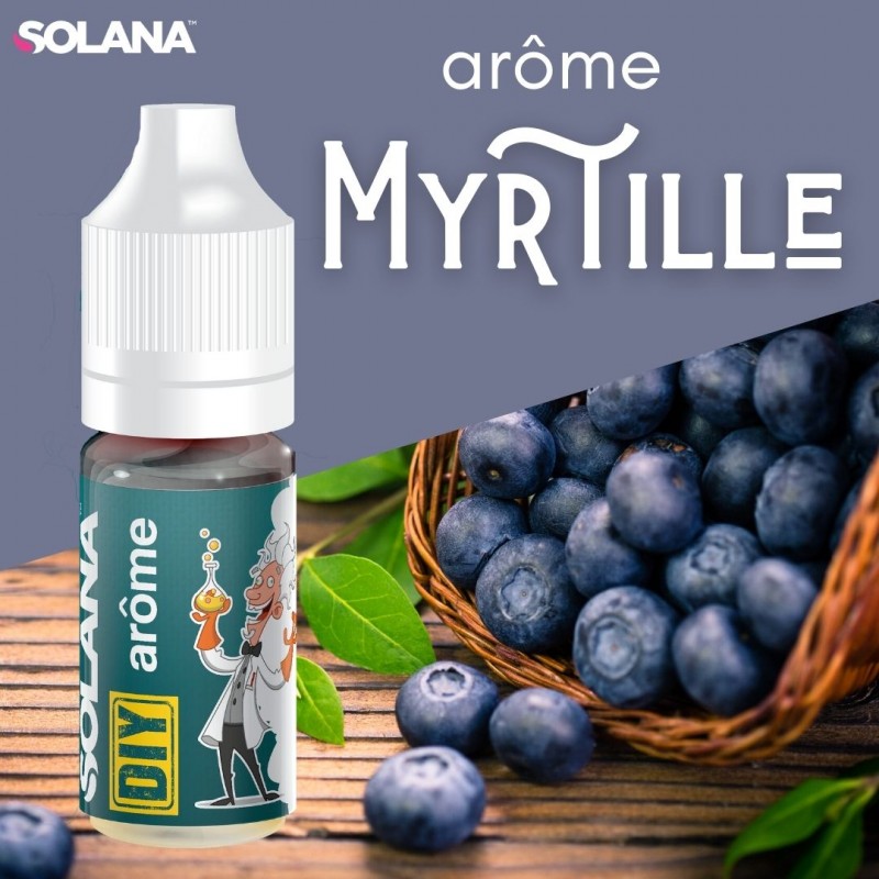 Concentré Myrtille 10ml - Solana