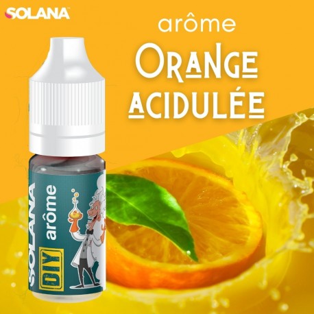 Concentré Orange Acidulée 10ml - Solana