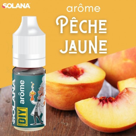 Concentré Pêche jaune 10ml - Solana