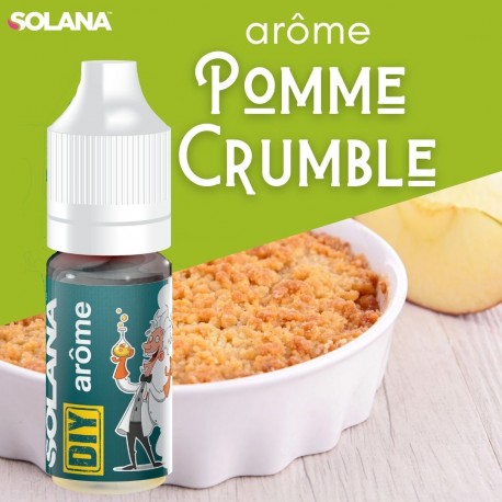Concentré Pomme Crumble 10ml - Solana