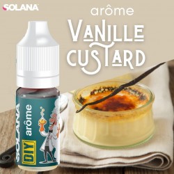 Concentré Vanille custard 10ml - Solana