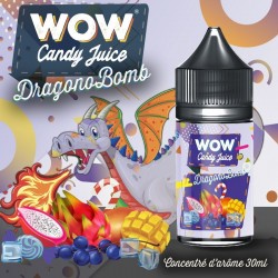Concentré Dragonobomb 30ml Wow Candy Juice - Made In Vape