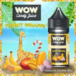 Concentré Yummy Giraffe 30ml Wow Candy Juice - Made In Vape