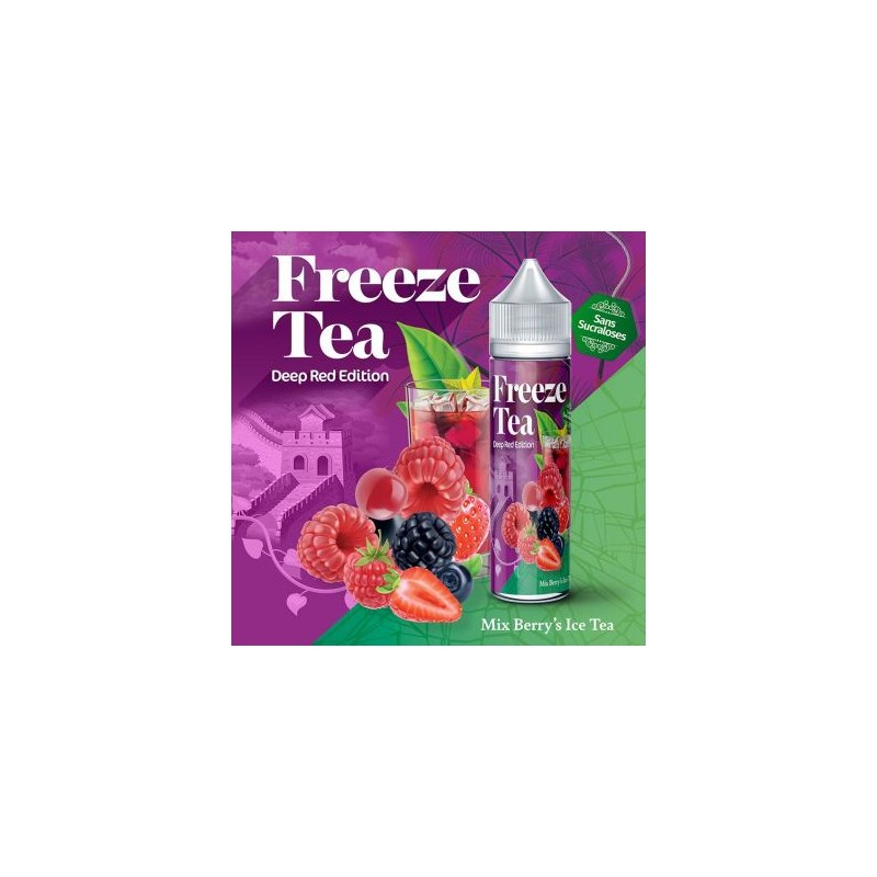 Mix Berry's ice tea 50ml Deep Red Edition - Freeze Tea Made In Vape