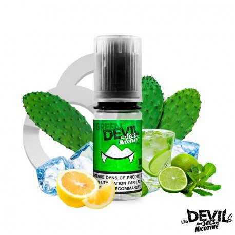 Green DEVIL aux Sels de Nicotine 10 ml Devils - Avap