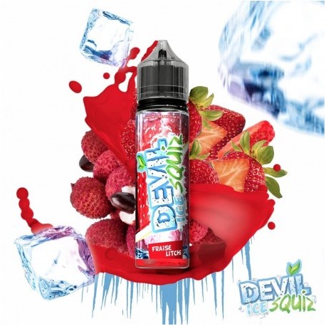 Fraise Litchi 50ml Devil Ice Squiz - Avap