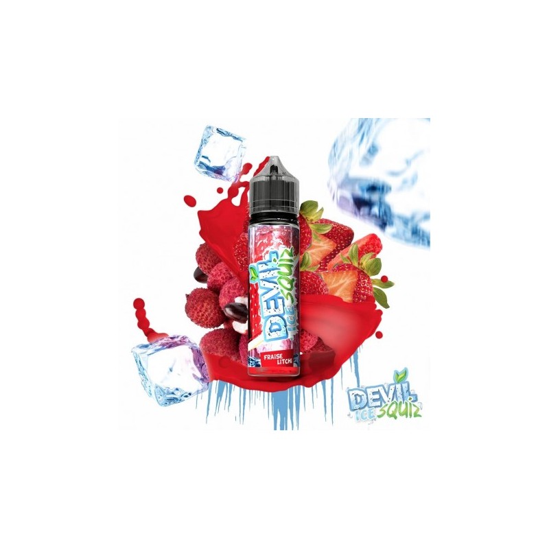 Fraise Litchi 50ml Devil Ice Squiz - Avap
