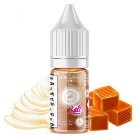 Crème Caramel Sels de Nicotine 10 ml - Liquidarom