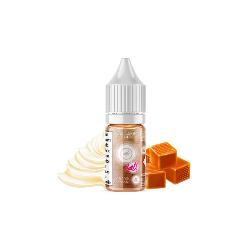 Crème Caramel Sels de Nicotine 10 ml - Liquidarom