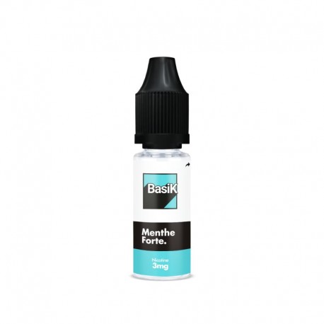 Menthe Forte Sels de nicotine 10ml Basik Nicsalt - Cloud Vapor