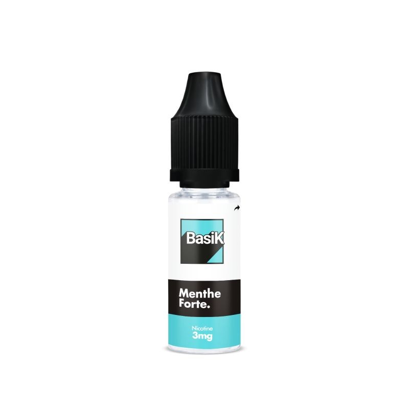 Menthe Forte Sels de nicotine 10ml Basik Nicsalt - Cloud Vapor