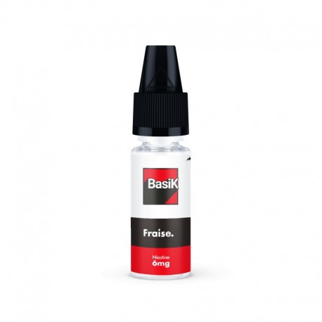 Fraise Sels de Nicotine 10ml Basik Nicsalt - Cloud Vapor