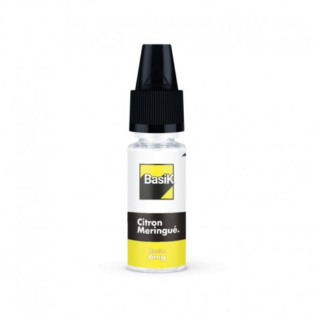 Citron Meringue Sels de nicotine 10ml Basik Nicsalt - Cloud Vapor