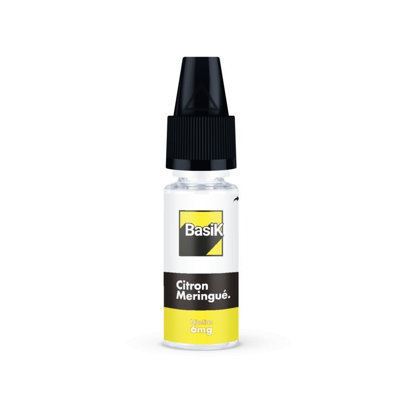 Citron Meringue Sels de nicotine 10ml Basik Nicsalt - Cloud Vapor