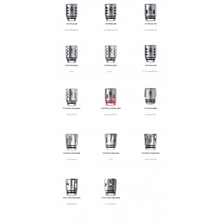 Résistances TFV12 Prince - Smok