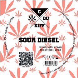 Sour Diesel fleur de cannabis CBD