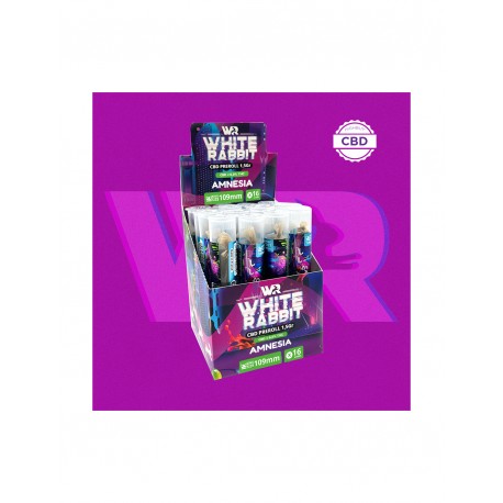 PRE-ROLL CBD- Amnesia- WHITE RABBIT