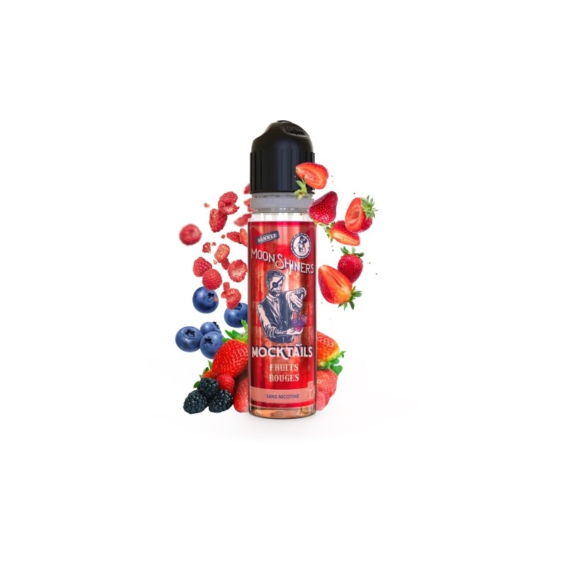 Mocktail Fruits Rouges - Moonshiners 50ml- Le French Liquide