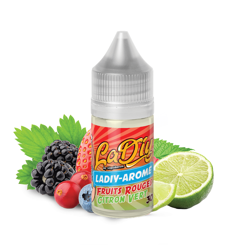 Concentré Fruits rouges Citron vert 30ml LADIY - Liquidarom
