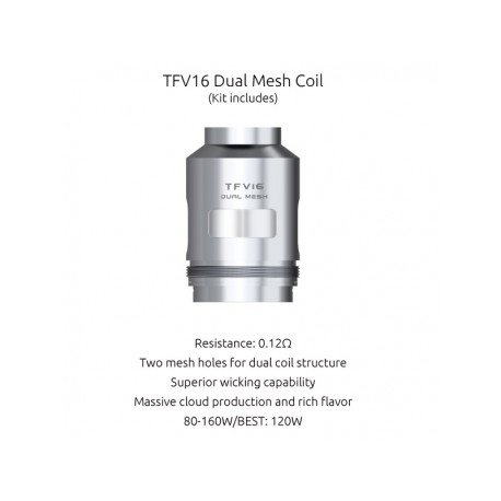 Résistances TFV16 - Smok