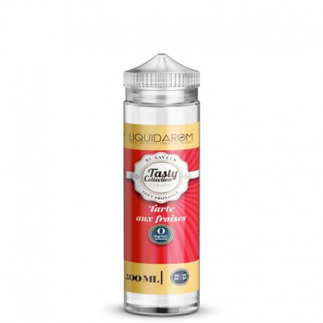 Tarte aux Fraises 200ml - Tasty Collection - Liquidarom