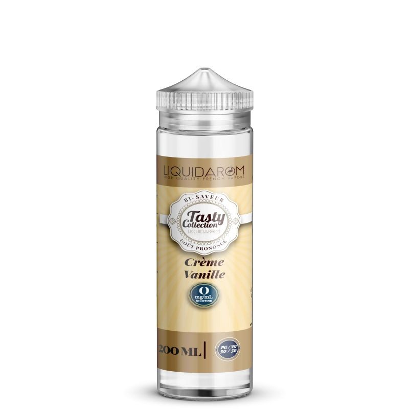 Crème Vanille 200ml - Tasty Collection - Liquidarom