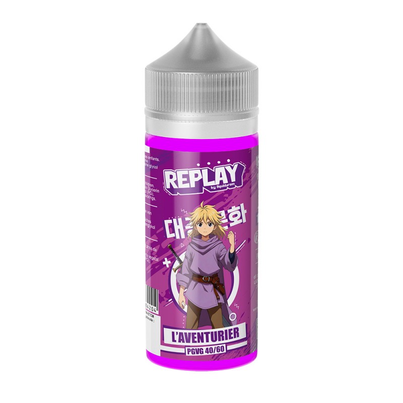 L'aventurier 100ml - Replay - Liquidarom