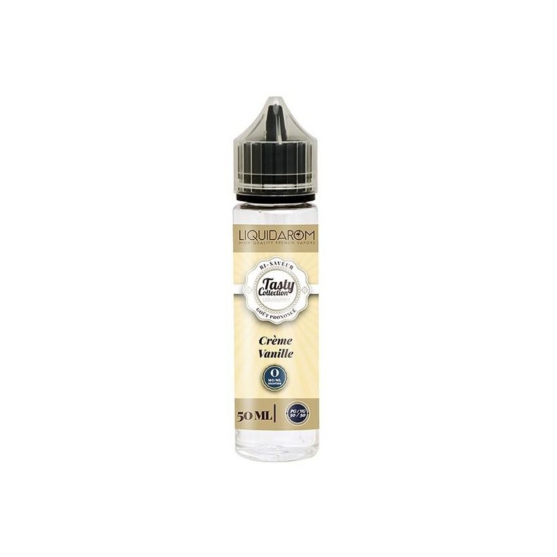 Crème Vanille 50 ml - Tasty Collection - Liquidarom