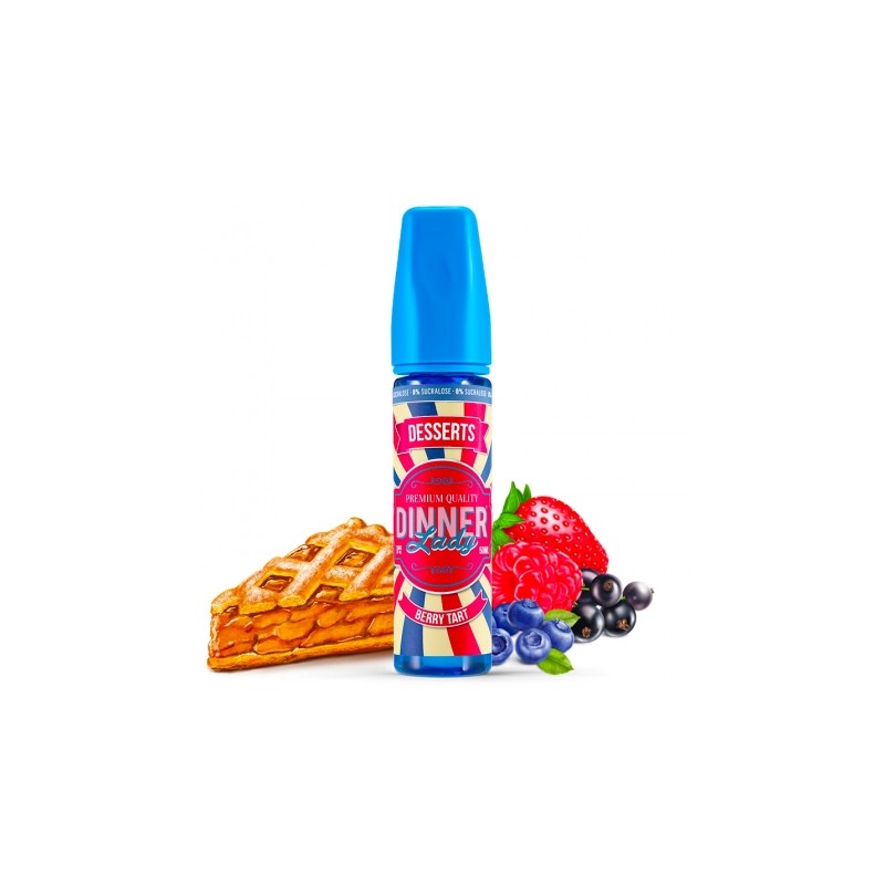 Berry Tart 50ml 0% sucralose dinner lady
