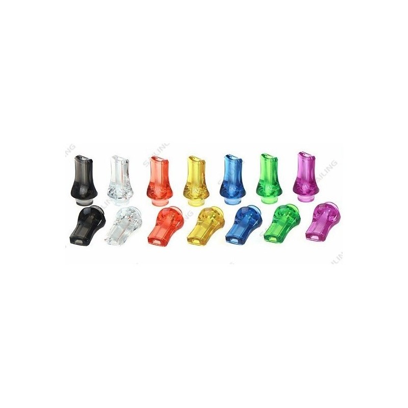 Drip Tip plat (à bec) 510 plastique